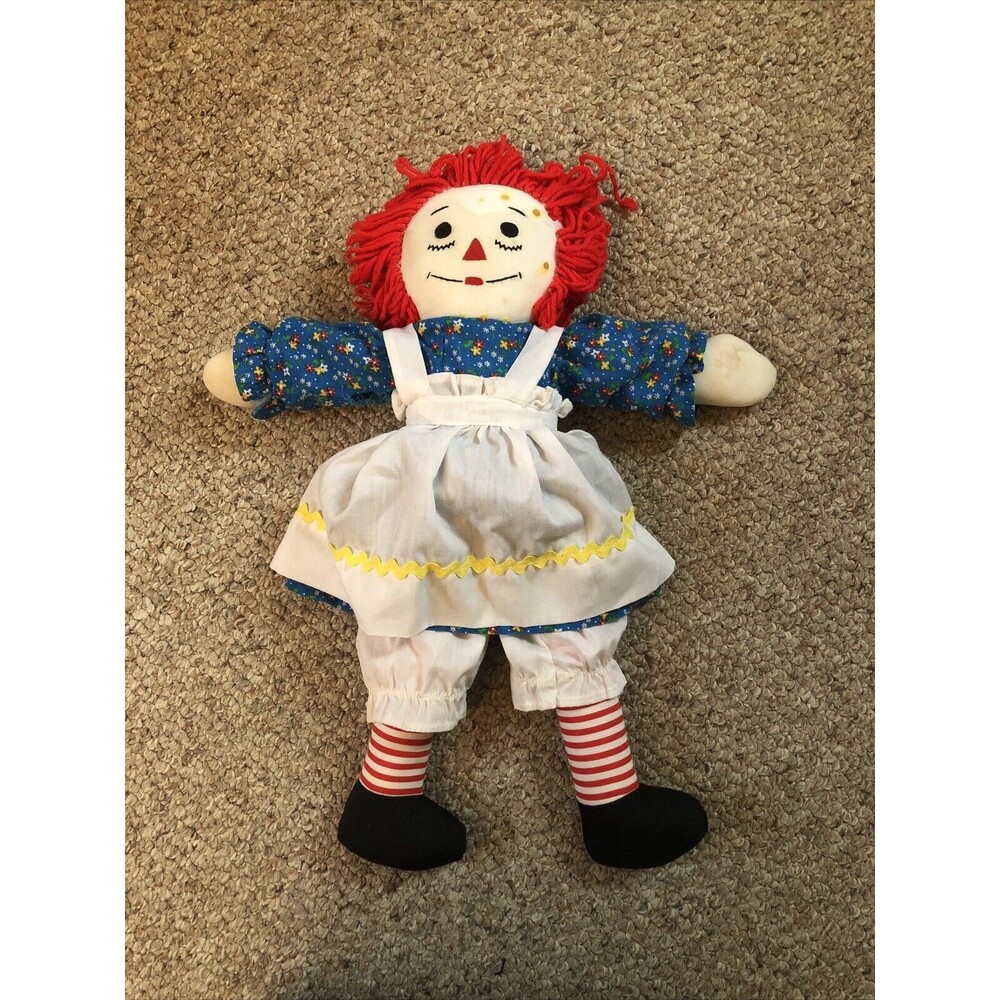Vintage Raggedy Ann Doll Collectable 19 in doll Made in USA‎